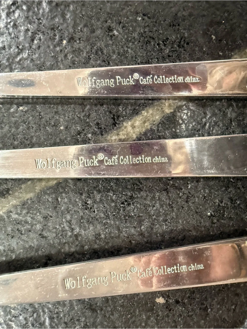 Wolfgang Puck Café Collection Stainless Steel Utensils Set of 3
